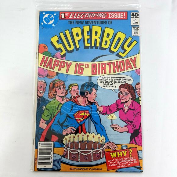 The New Adventures of Superboy #1 (Jan 1980, DC) - Picture 1 of 8